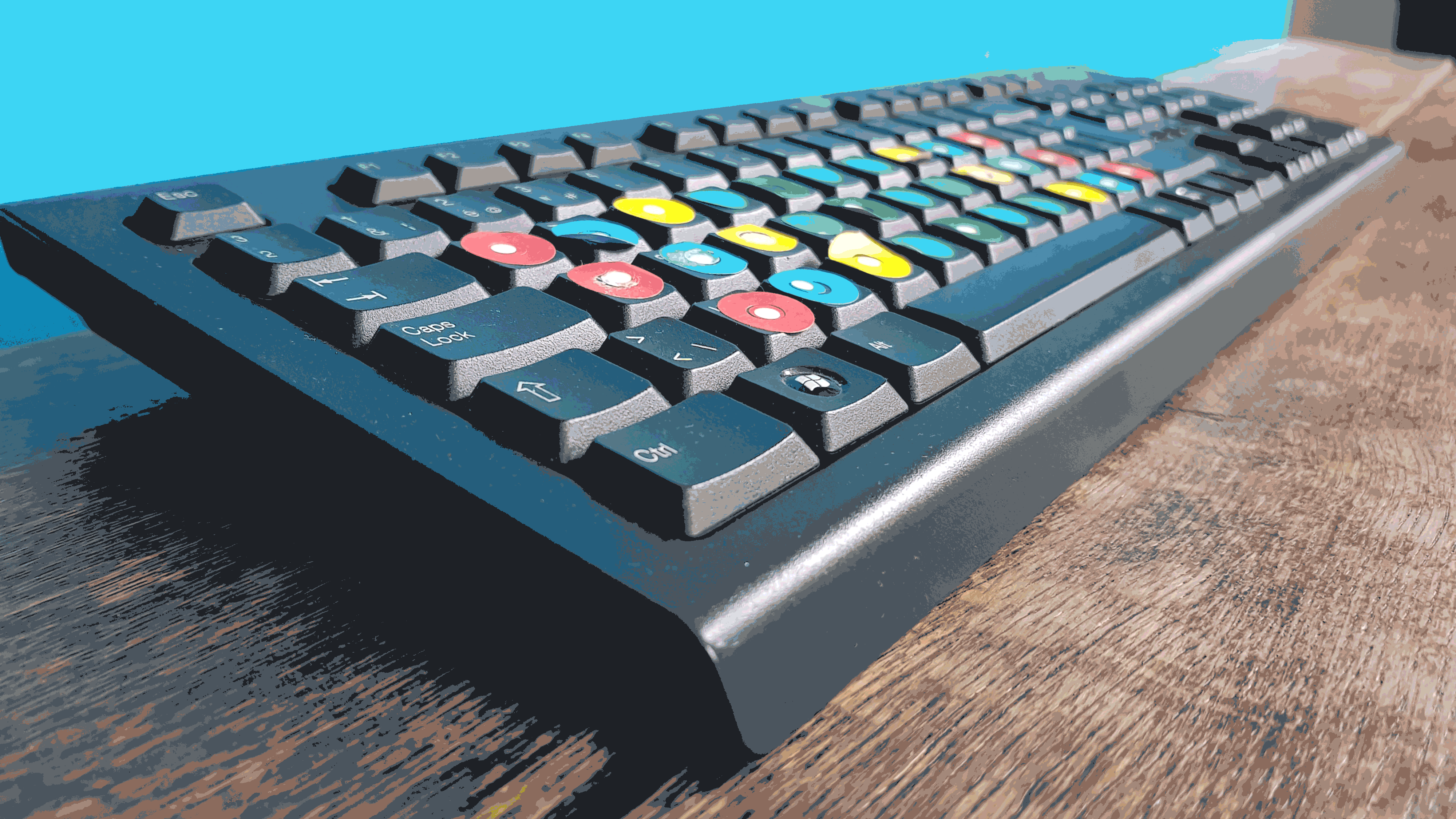 een specifiek typ 10 toetsenbord